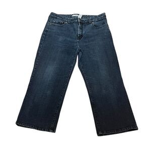 Chico’s Platinum Women’s Raleigh W Crop Denim Jeans, Chico’s Size 1.5, US 10